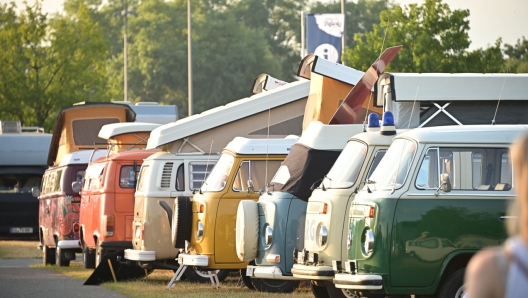 Raduno campeggio Vintage in Val Veny Boho Camping